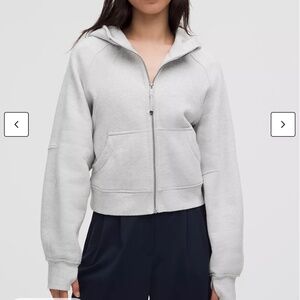 lululemon scuba oversized full-zip hoodie